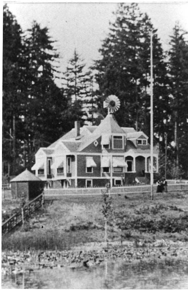 Gwin Hick's country estate, Gwinwood, in 1902