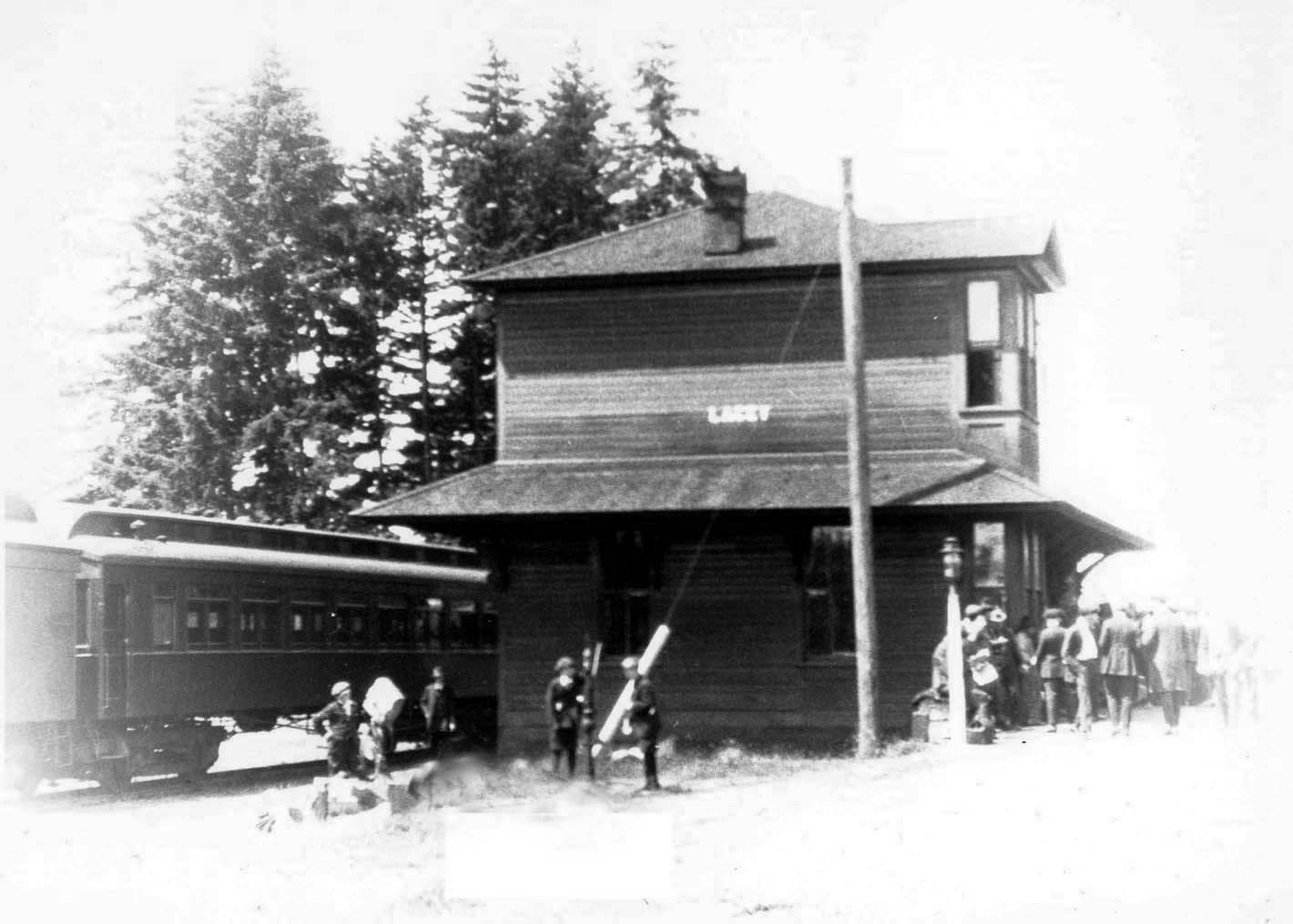 Lacey Depot, c. 1910